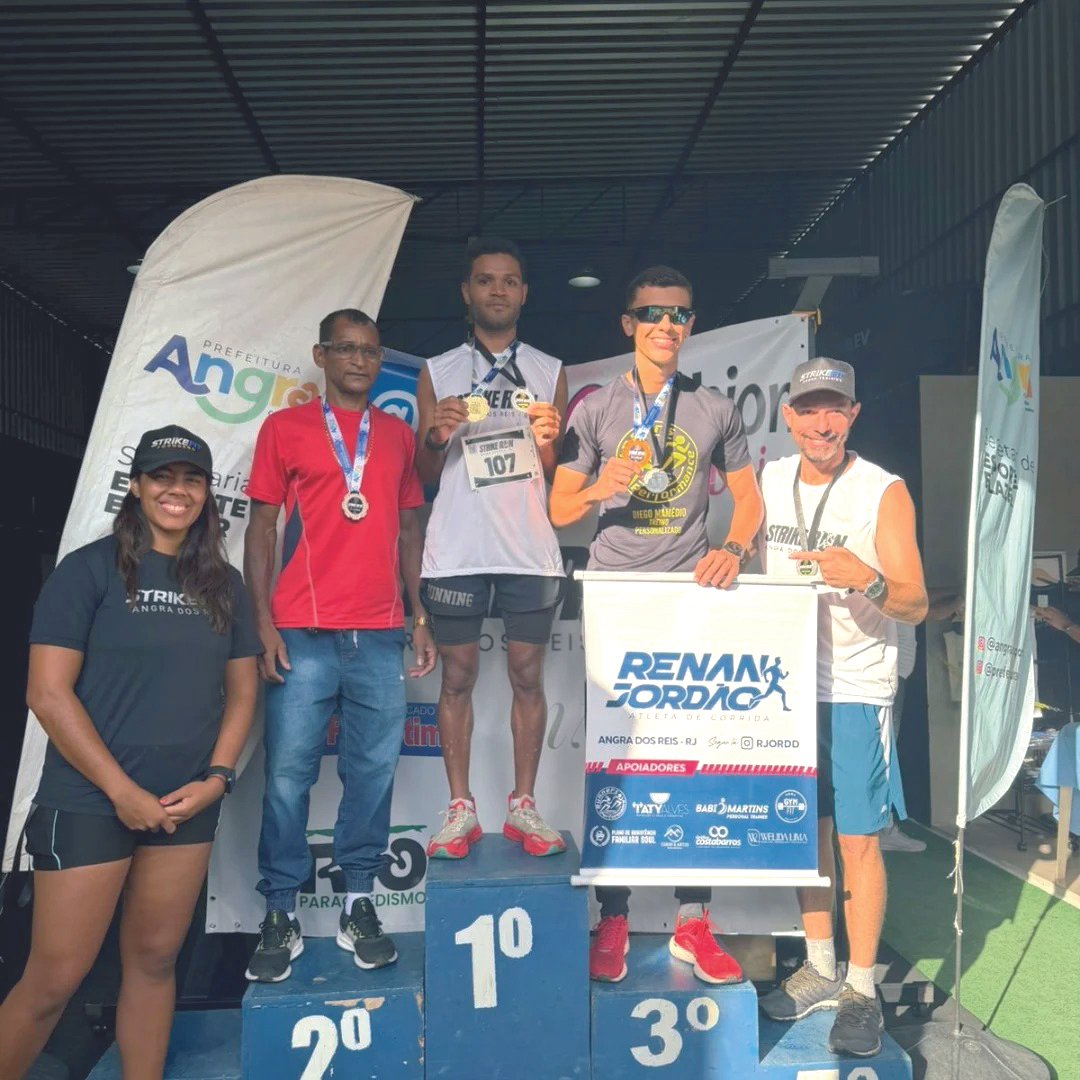 Atleta Raio e Solange Mariano vencem a 1ª Strike Run