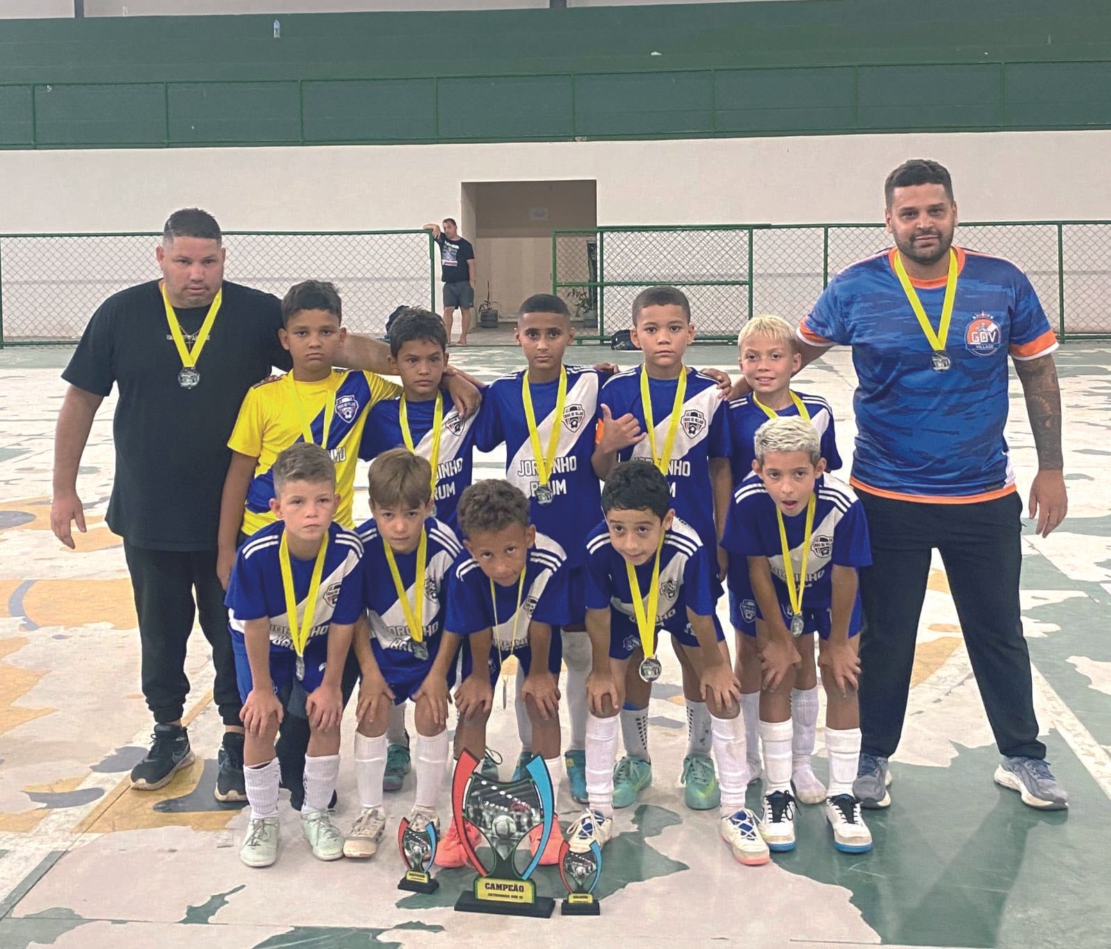 Grêmio Desportivo Village vence ao Rio Claro Cup Sub-10