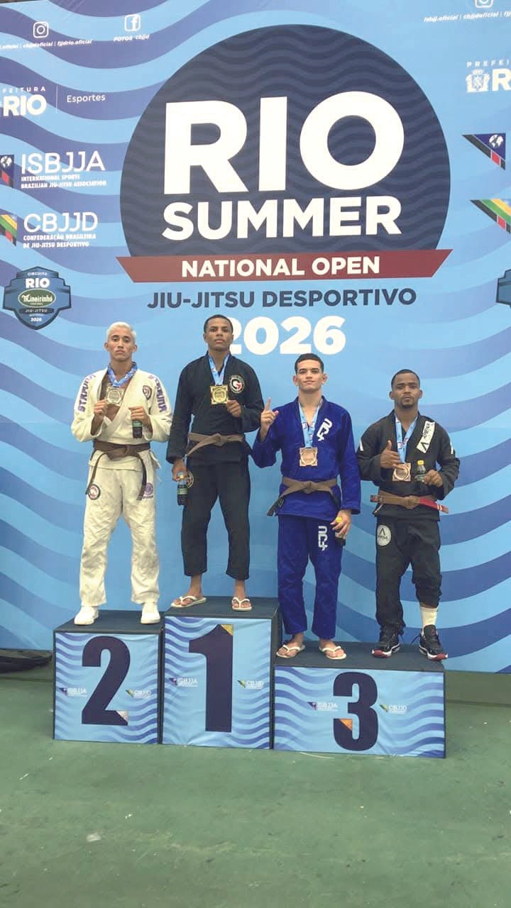 Atleta da Gileade estréia com titulo no Rio Summer National Open 2026