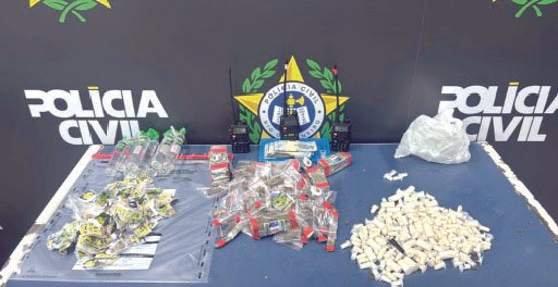 Polícia Civil dá uma dura no Morro da Fortaleza e prende 2