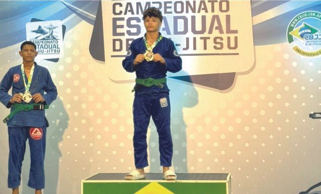 Jovem atleta de Angra conquista título estadual de Jiu-Jitsu aos 14 anos