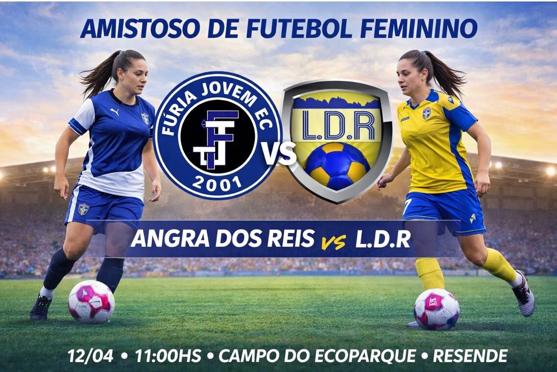 Angra será representada em amistoso feminino com presença de olheiros em Resende