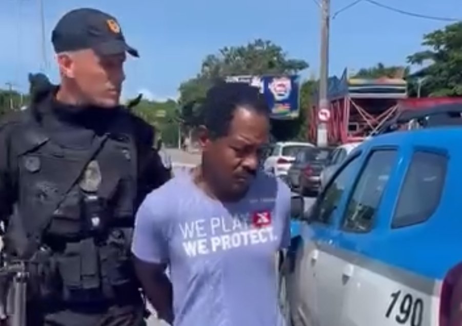 Preso em Rio das Ostras foragido suspeito de tentar matar o vizinho no Morro da Lambicada