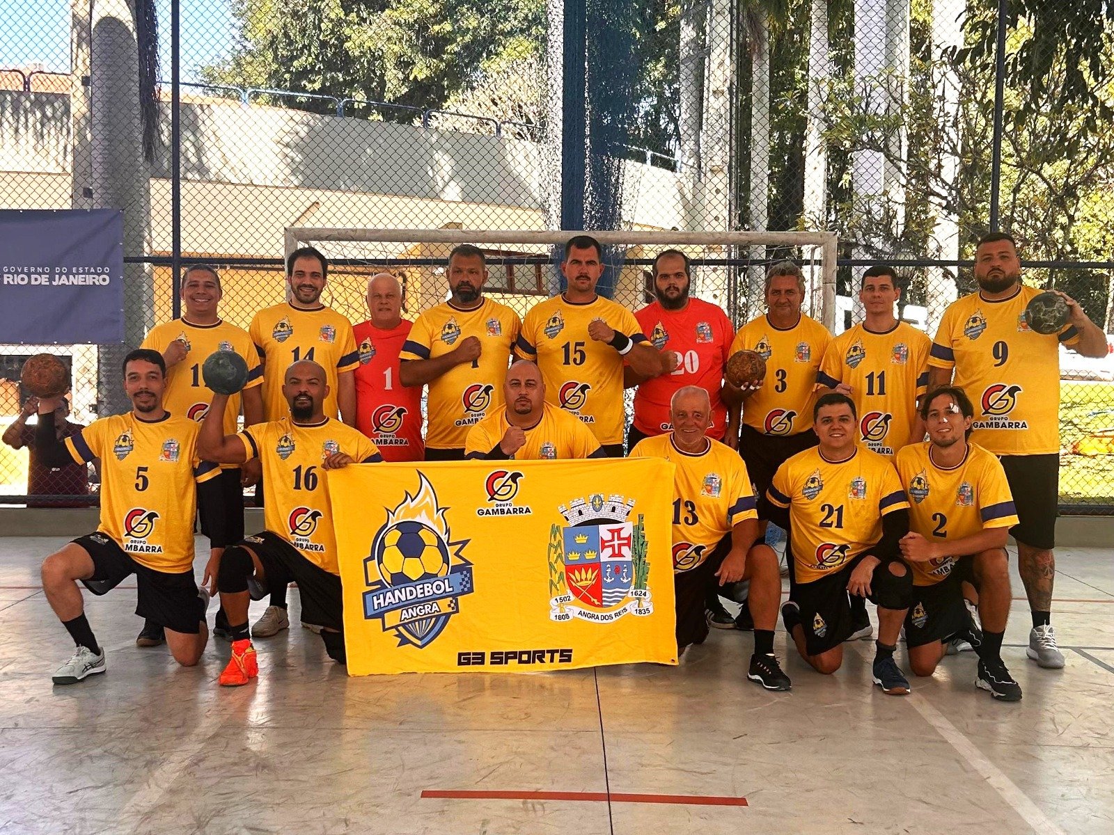Handebol masculino de Angra vence Vassouras na Liga Sul Fluminense