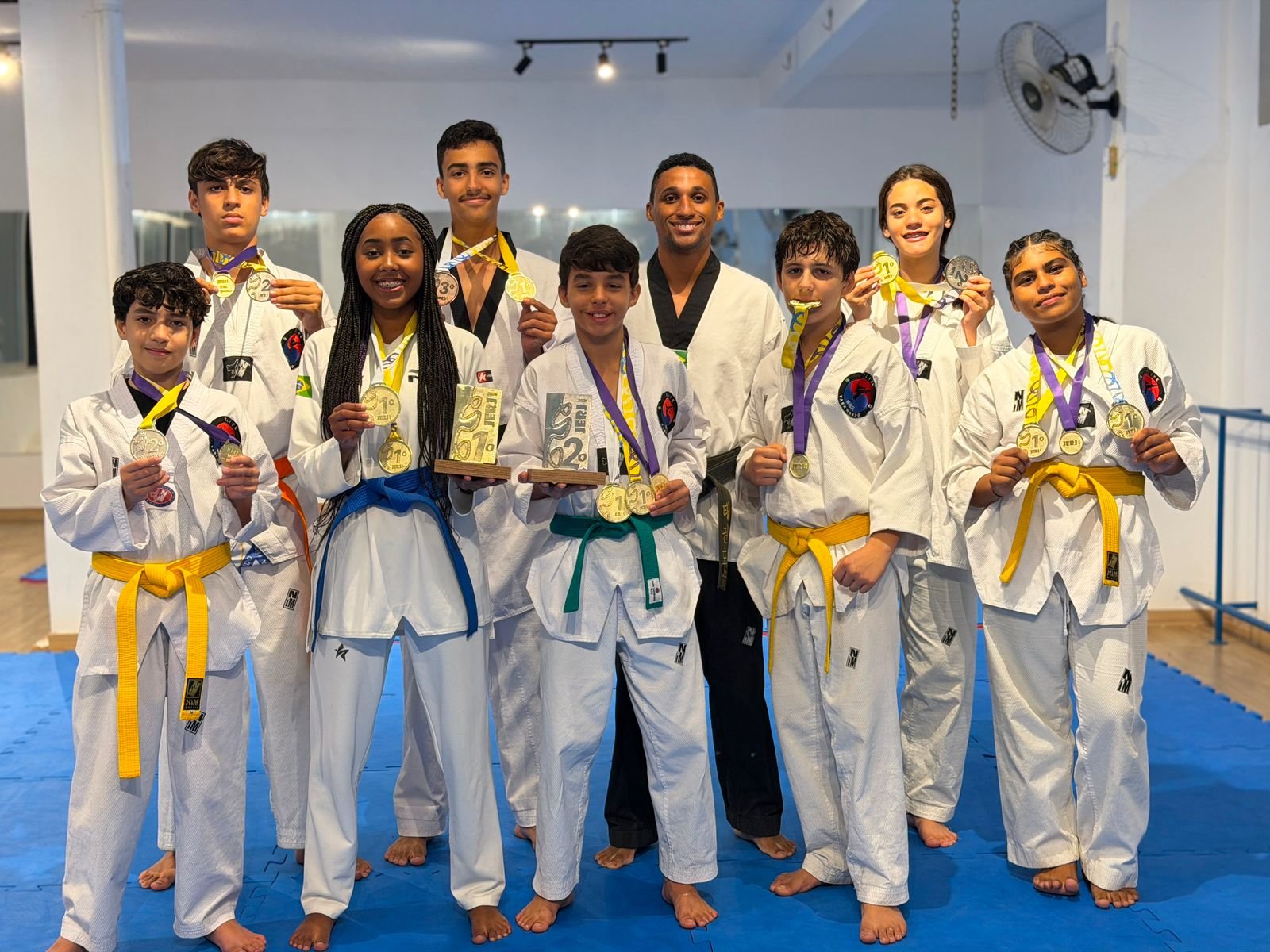 Equipe Elite Taekwondo conquista 15 medalhas no JERJ