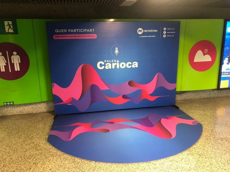 MetrôRio recebe inscrições para apresentações no Palco Carioca