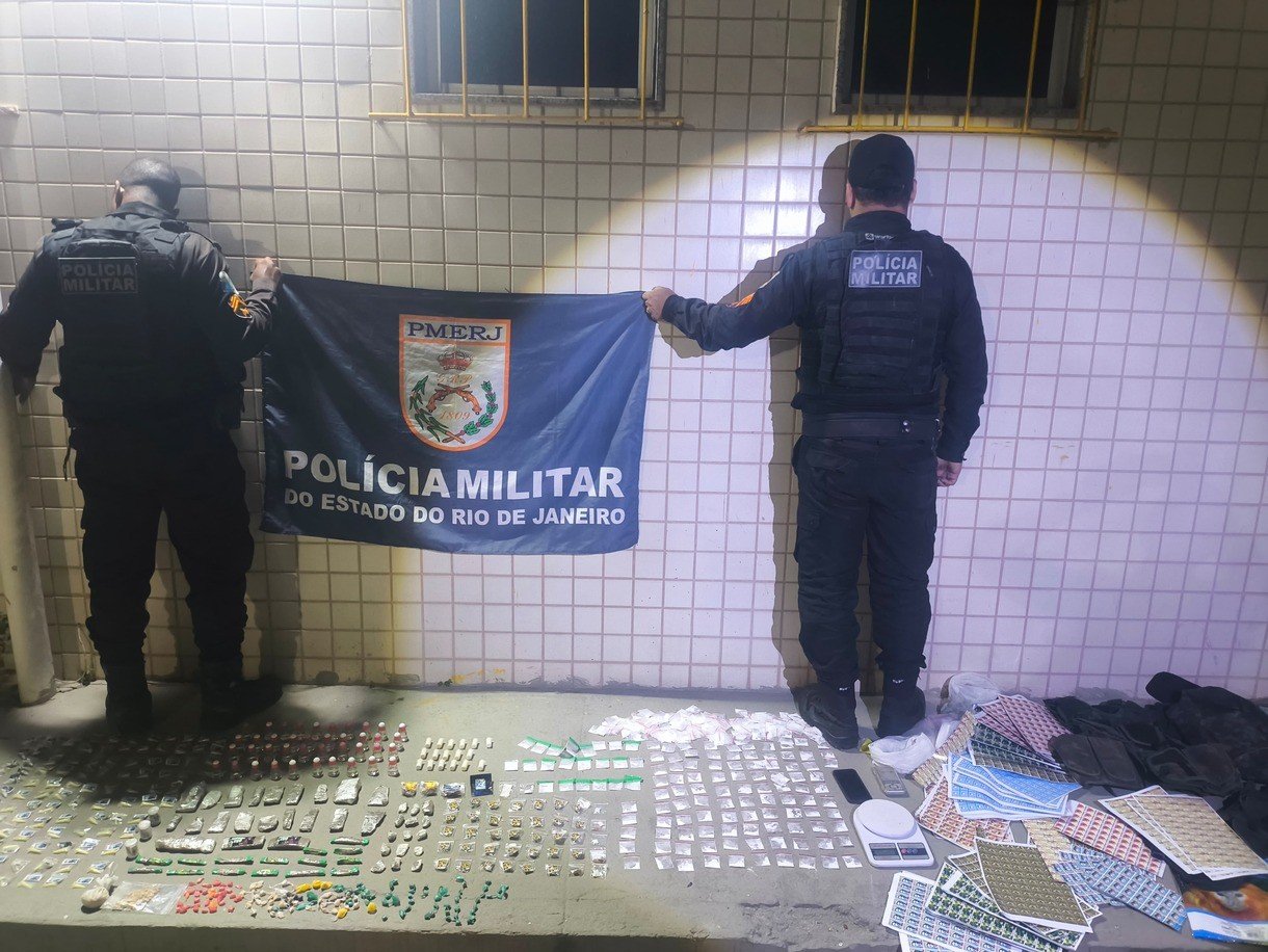 Mais de mil porções de entorpecentes são apreendidas em Paraty