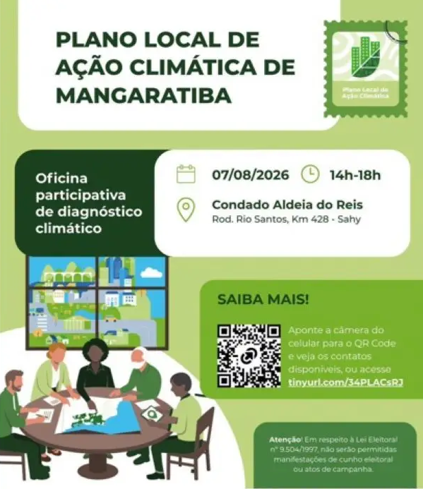 Mangaratiba inicia plano estratégico contra as mudanças climáticas