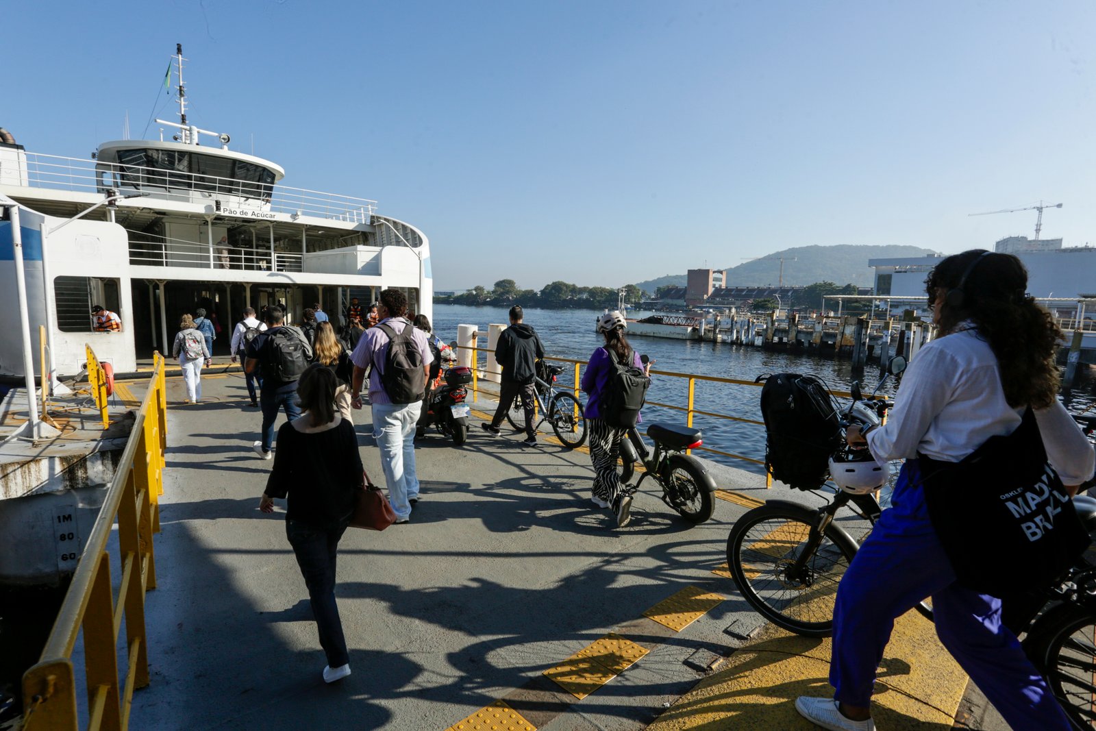 Regras para o transporte de bicicletas nas barcas entraram em vigor nesta quinta-feira (13/08)