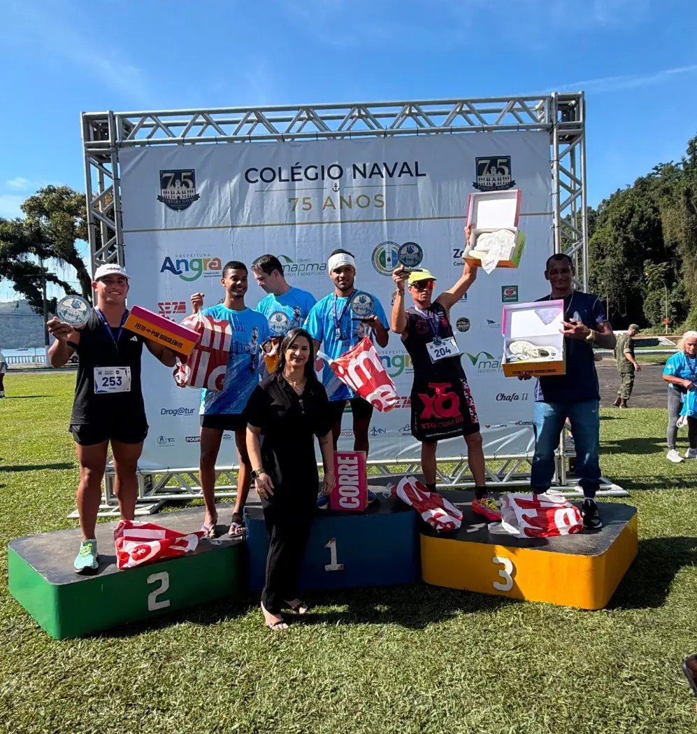 Atleta Raio e Solange Mariano vencem Corrida do Colégio Naval