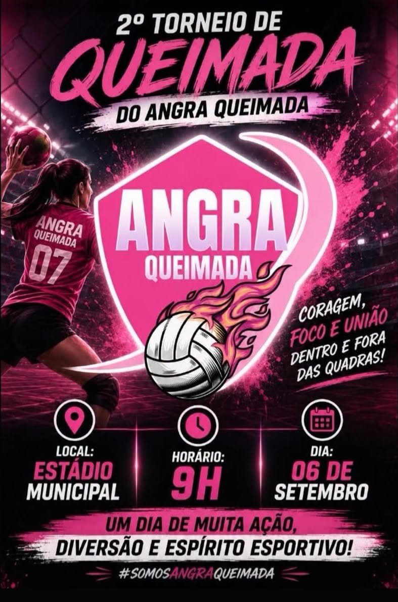 2º Torneio Angra Queimada começa neste domingo no Estádio Municipal