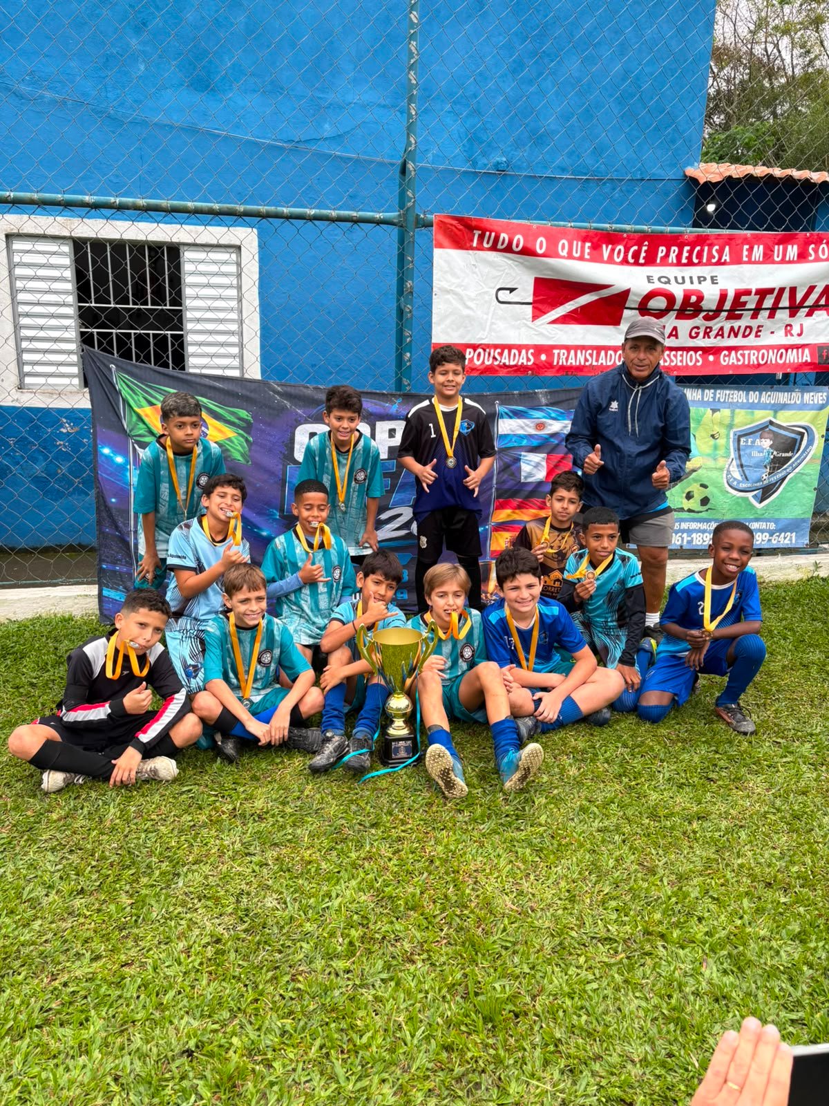 EFA Ilha Grande faz história e conquista bicampeonato inédito em Arapeí