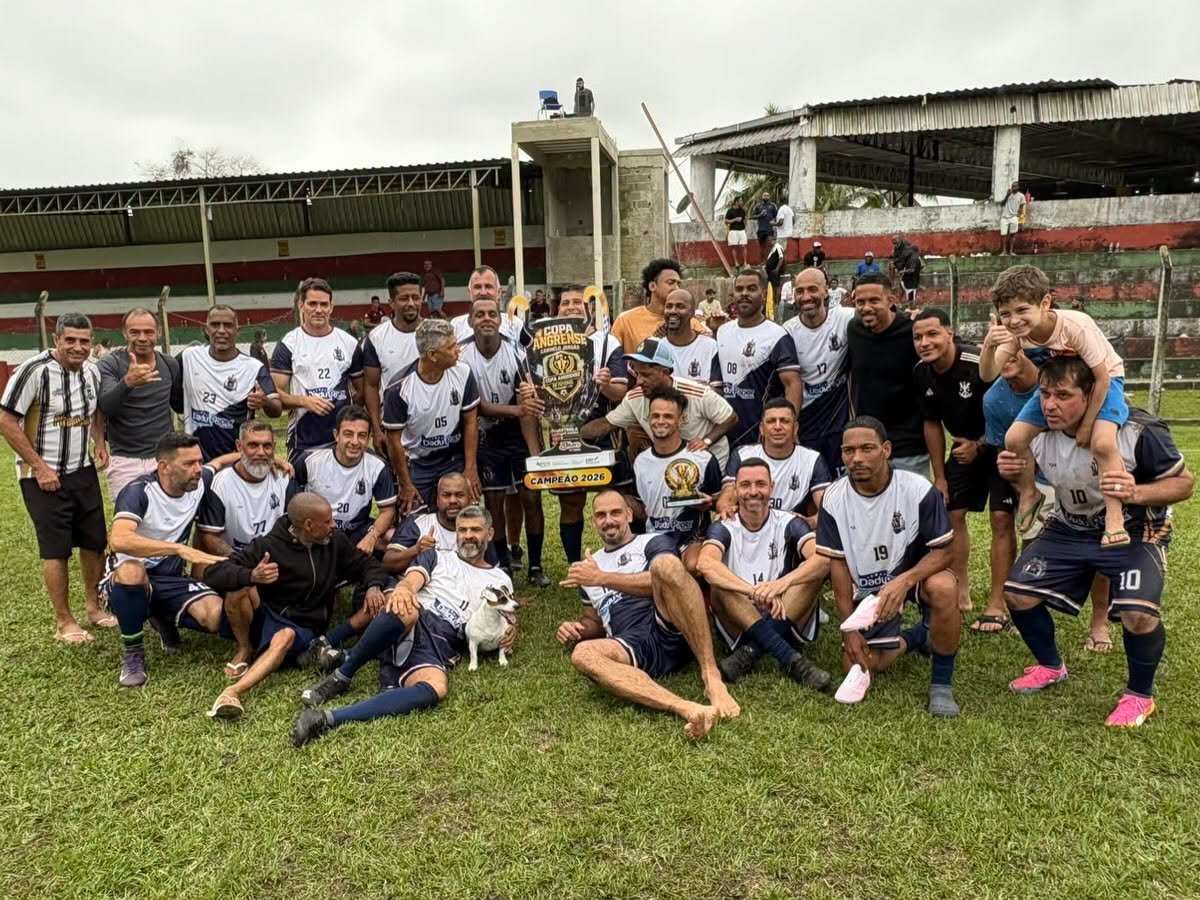 Estrela de Angra é campeão da Copa Carmelo Jordão 40+