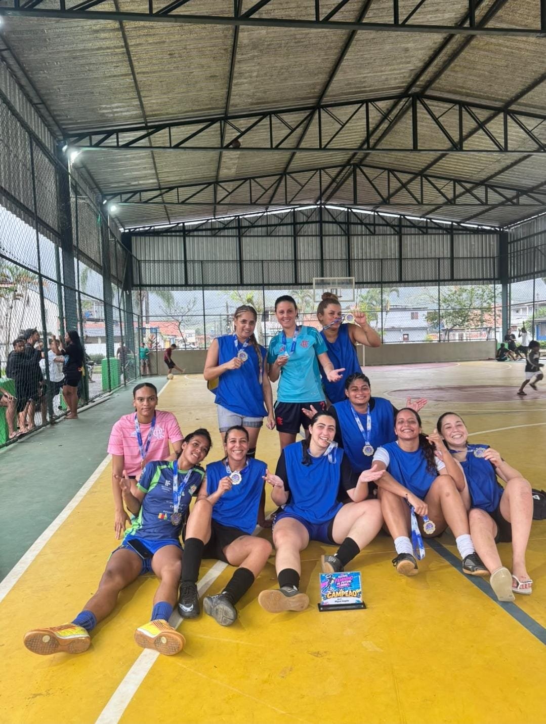 CEP Angra conquista título na primeira edição de torneio feminino de futsal no Belém
