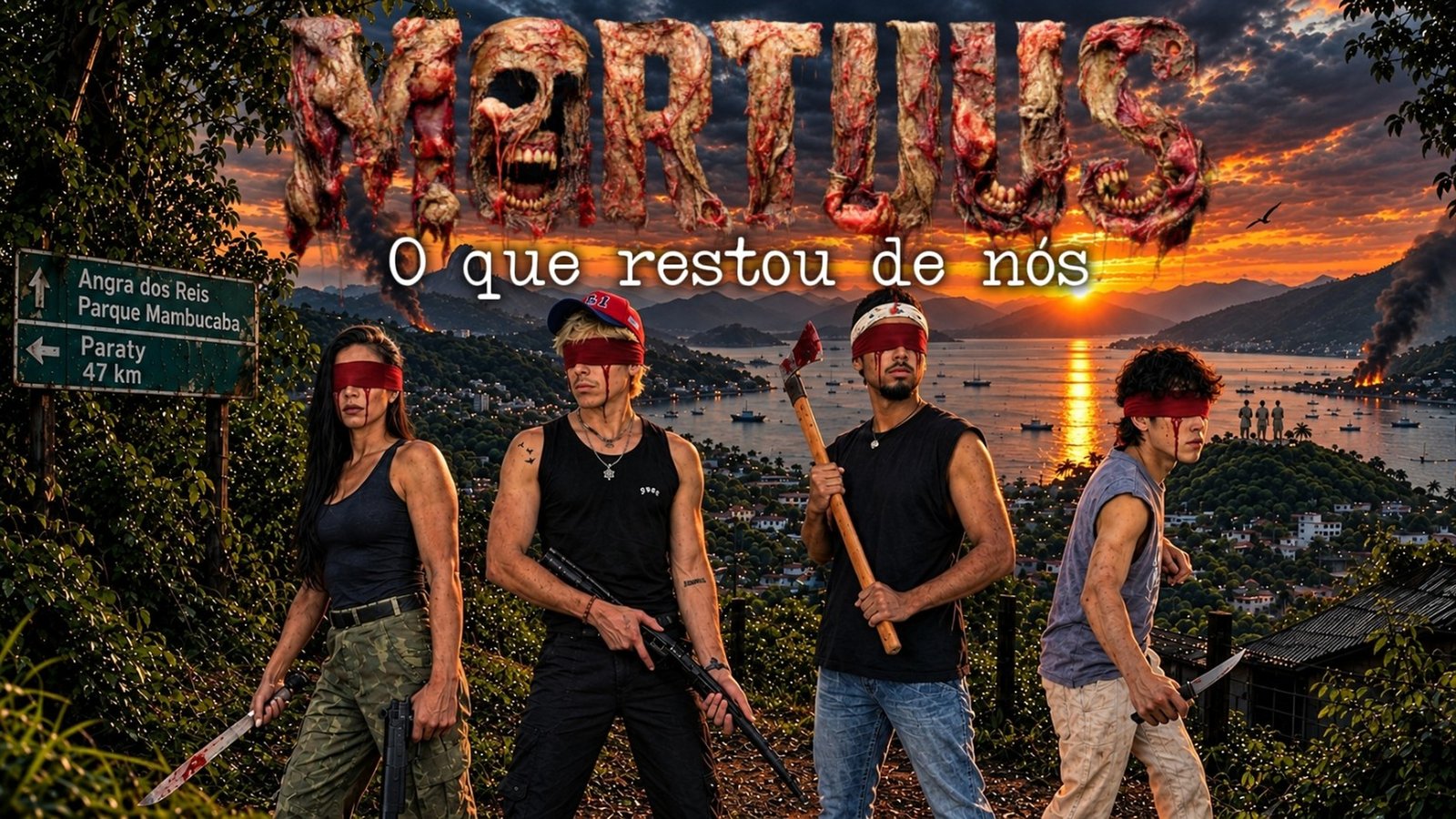 Série “MORTUUS” celebra lançamento com elenco e equipe