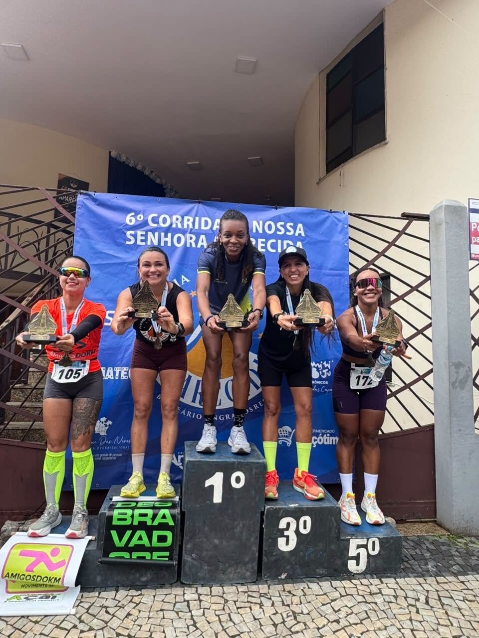 Renan Jordão e Edna Rodrigues vencem a 6ª Corrida Nossa Senhora Aparecida em Angra