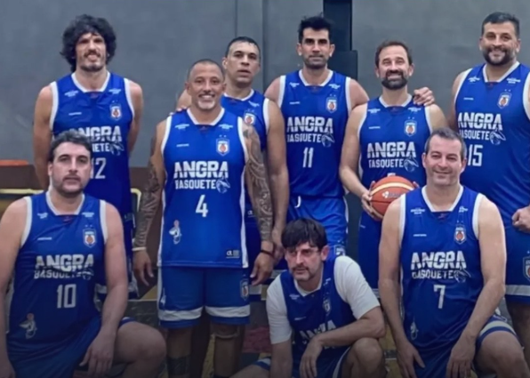 Angra Basquete vence no Máster +40 e garante vaga nas semifinais do Estadual