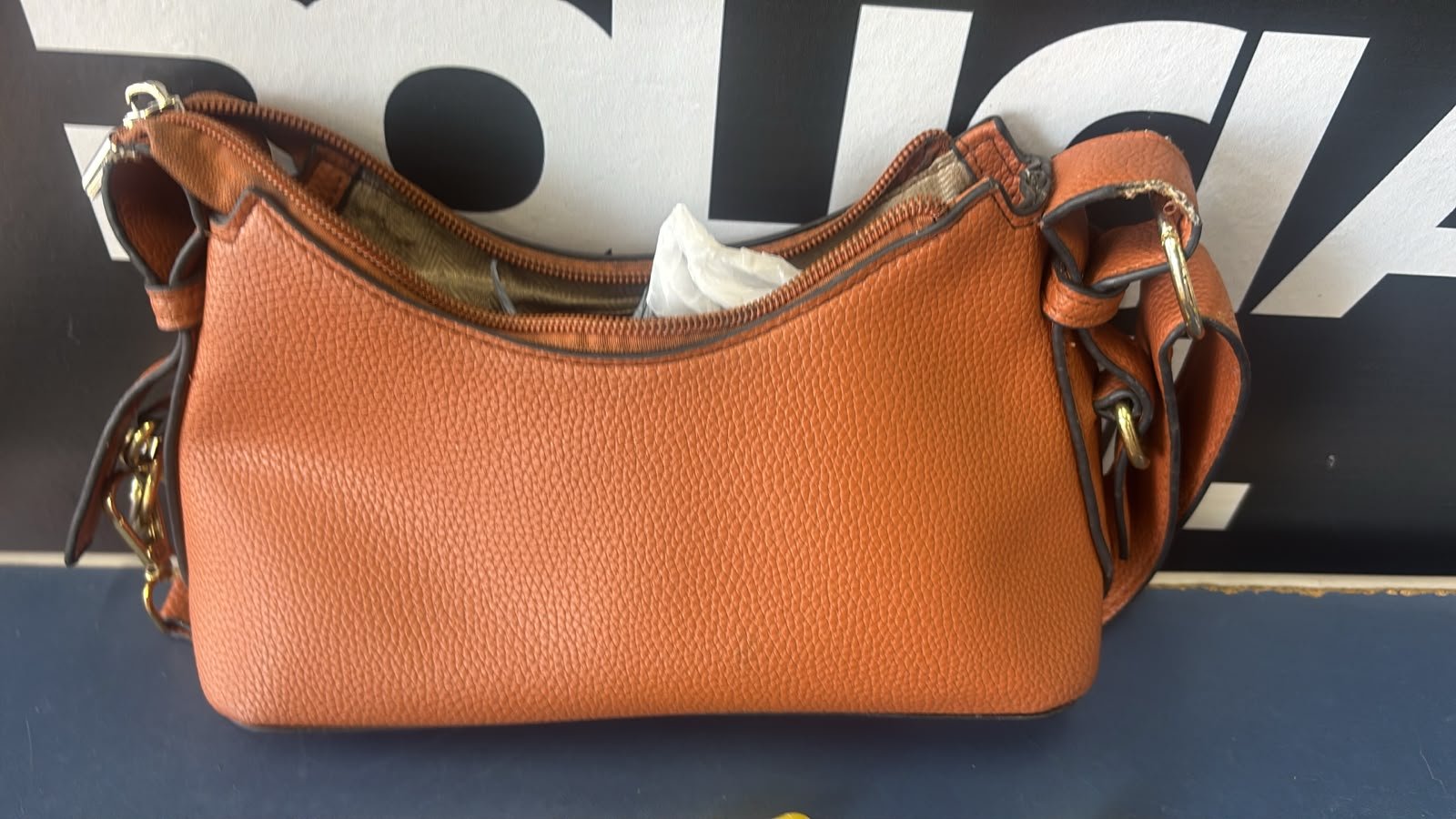bolsa usada no transporte da droga